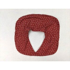 Vintage 80s 90s Women's Sailor Collar Red Star Print